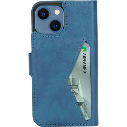 Mobiparts Classic Wallet Case Apple iPhone 13 Mini Steel Blue