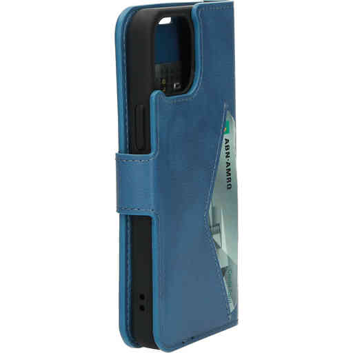 Mobiparts Classic Wallet Case Apple iPhone 13 Mini Steel Blue