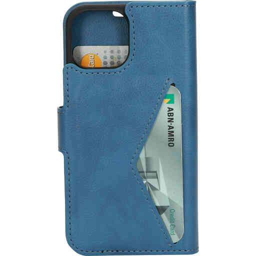 Mobiparts Classic Wallet Case Apple iPhone 13 Mini Steel Blue