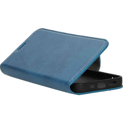 Mobiparts Classic Wallet Case Apple iPhone 13 Pro Steel Blue