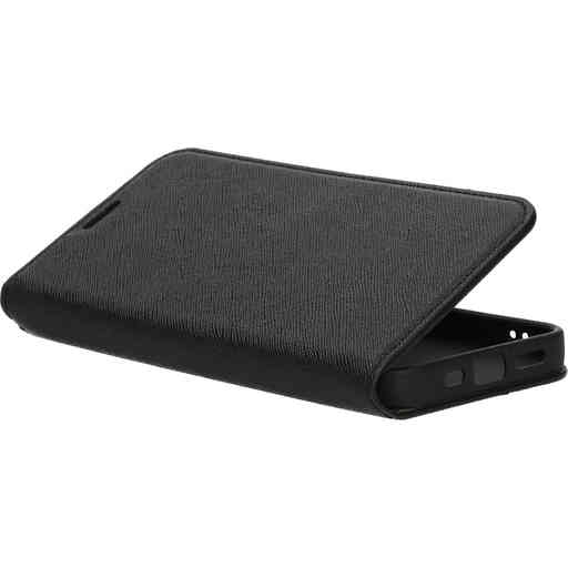 Mobiparts Saffiano Wallet Case Apple iPhone 13 Pro Black