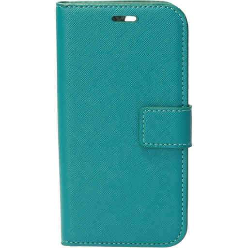 Mobiparts Saffiano Wallet Case Apple iPhone 13 Turquoise