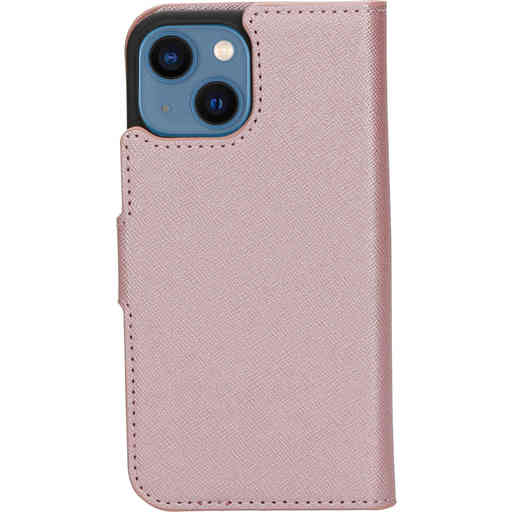Mobiparts Saffiano Wallet Case Apple iPhone 13 Mini Pink
