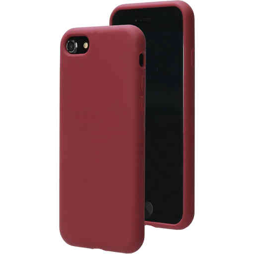 Mobiparts Silicone Cover Apple iPhone 7/8/SE (2020/2022) Plum Red