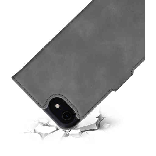 Mobiparts Classic Wallet Case Apple iPhone 7/8/SE (2020/2022) Granite Grey