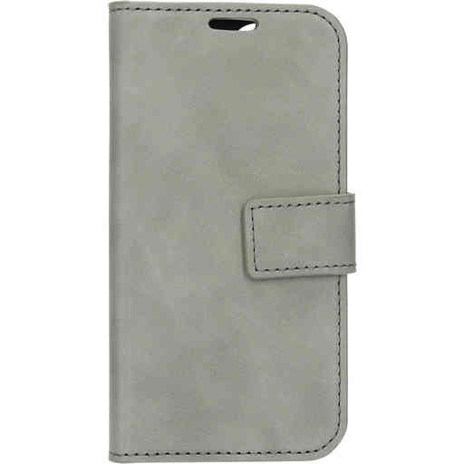 Mobiparts Classic Wallet Case Apple iPhone 13 Mini Granite Grey
