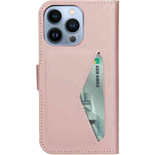 Mobiparts Classic Wallet Case Apple iPhone 13 Pro Pink