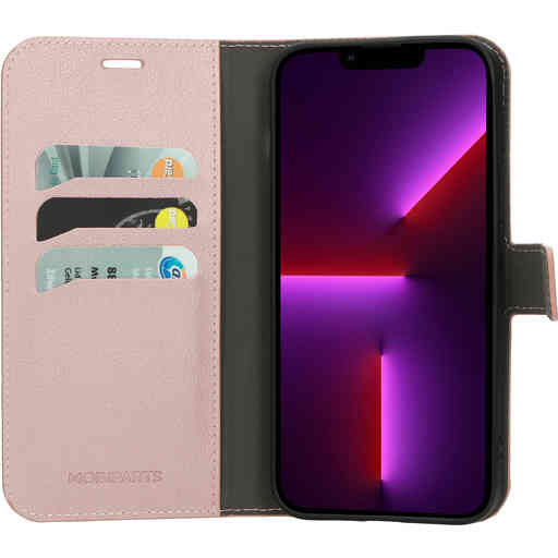 Mobiparts Classic Wallet Case Apple iPhone 13 Pro Max Pink