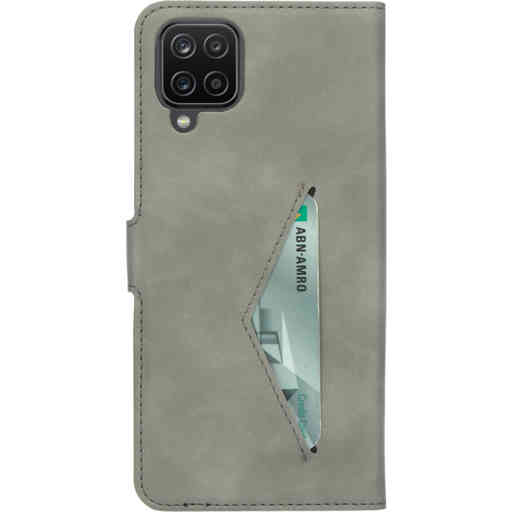 Mobiparts Classic Wallet Case Samsung Galaxy A12 (2021) Granite Grey