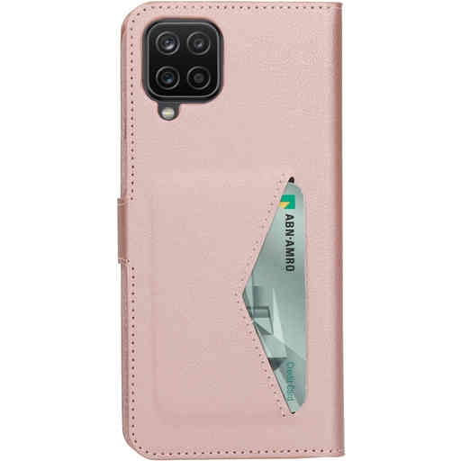 Mobiparts Classic Wallet Case Samsung Galaxy A12 (2021) Pink