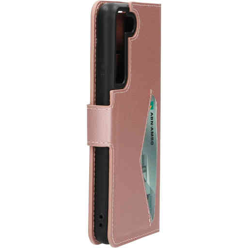 Mobiparts Classic Wallet Case Samsung Galaxy S22 Pink