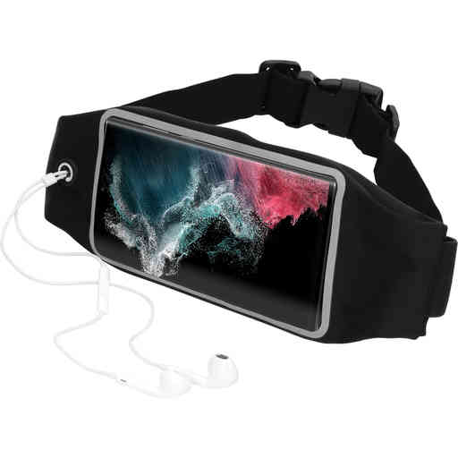 Mobiparts Comfort Fit Sport Belt Samsung Galaxy S22 Ultra Black