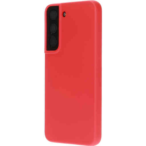 Mobiparts Silicone Cover Samsung Galaxy S22 Scarlet Red