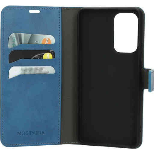Mobiparts Classic Wallet Case Samsung Galaxy A53 (2022) Steel Blue