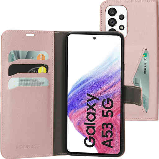 Mobiparts Classic Wallet Case Samsung Galaxy A53 (2022) Pink