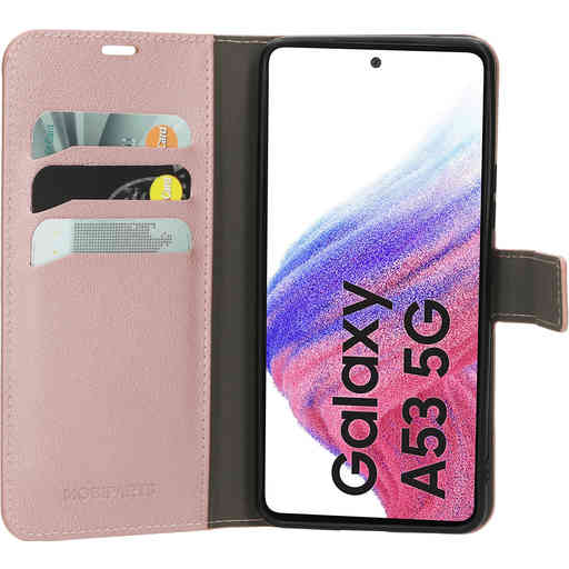 Mobiparts Classic Wallet Case Samsung Galaxy A53 (2022) Pink