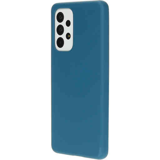 Mobiparts Silicone Cover Samsung Galaxy A53 (2022) Blueberry Blue
