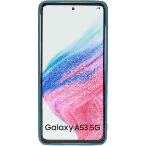 Mobiparts Silicone Cover Samsung Galaxy A53 (2022) Blueberry Blue