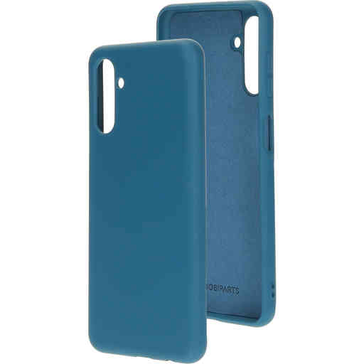Mobiparts Silicone Cover Samsung Galaxy A13 5G/A04s (2022) Blueberry Blue