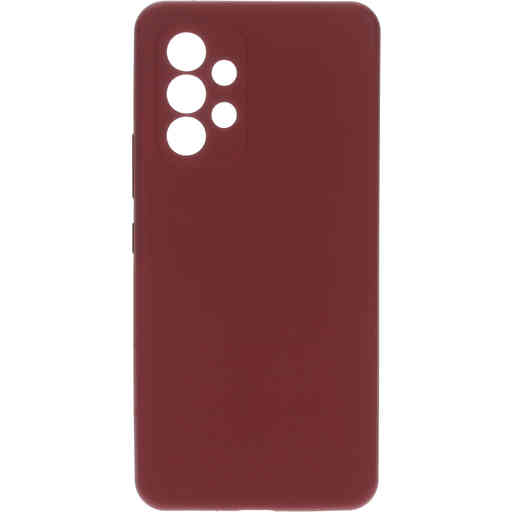 Mobiparts Silicone Cover Samsung Galaxy A53 (2022) Plum Red