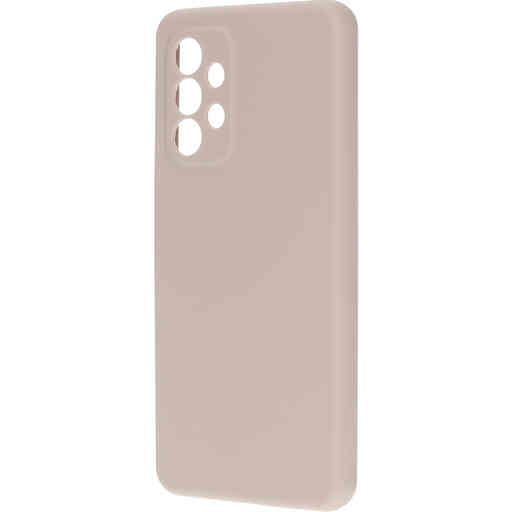Mobiparts Silicone Cover Samsung Galaxy A53 (2022) Soft Salmon