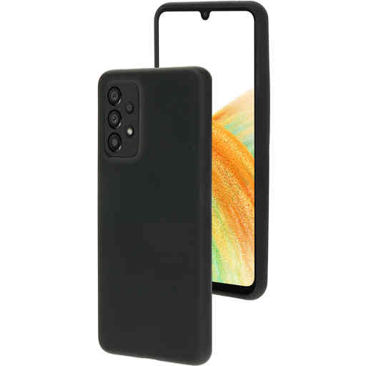 Mobiparts Silicone Cover Samsung Galaxy A33 5G (2022) Black