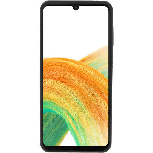 Mobiparts Silicone Cover Samsung Galaxy A33 5G (2022) Black