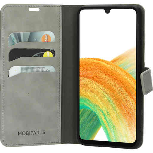 Mobiparts Classic Wallet Case Samsung Galaxy A33 5G (2022) Granite Grey