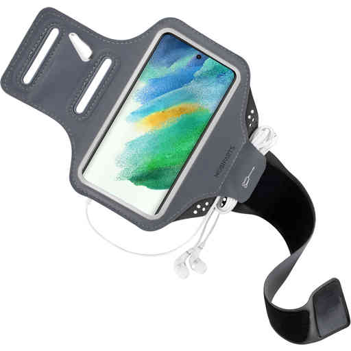 Mobiparts Comfort Fit Sport Armband Samsung Galaxy S21 FE (2022) Black