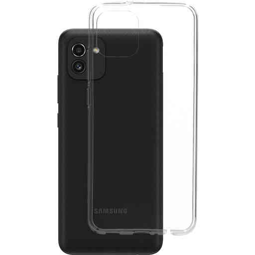 Mobiparts Classic TPU Case Samsung Galaxy A03 Transparent