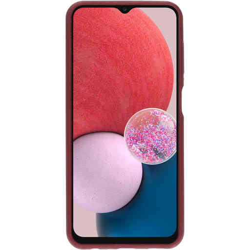 Mobiparts Silicone Cover Samsung Galaxy A13 4G (2022) Plum Red