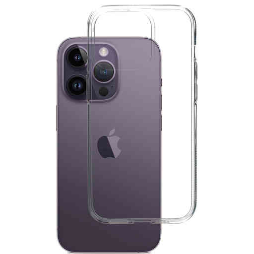 Mobiparts Classic TPU Case Apple iPhone 14 Pro Transparent