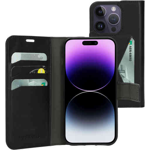 Mobiparts Classic Wallet Case Apple iPhone 14 Pro Black