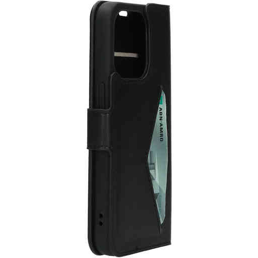 Mobiparts Classic Wallet Case Apple iPhone 14 Pro Black