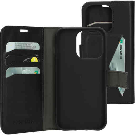 Mobiparts Classic Wallet Case Apple iPhone 14 Pro Black