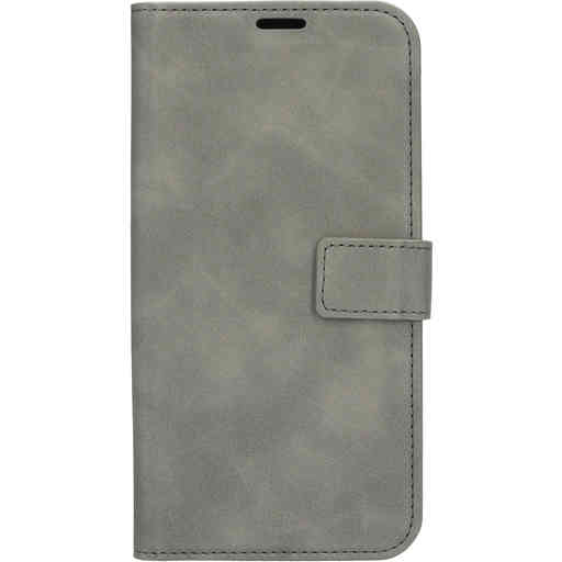 Mobiparts Classic Wallet Case Apple iPhone 14 Plus Granite Grey
