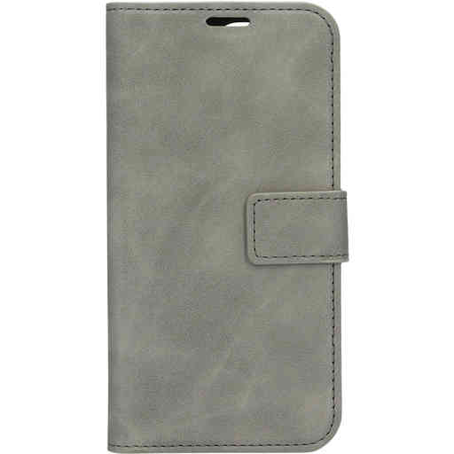 Mobiparts Classic Wallet Case Apple iPhone 14 Pro Granite Grey