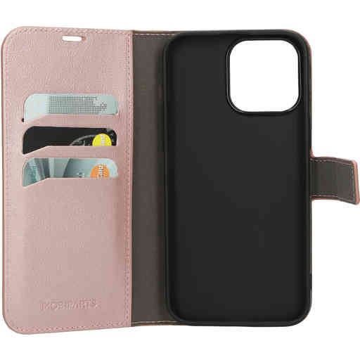 Mobiparts Classic Wallet Case Apple iPhone 14 Pro Max Pink