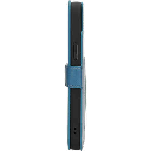 Mobiparts Classic Wallet Case Apple iPhone 14 Plus Steel Blue