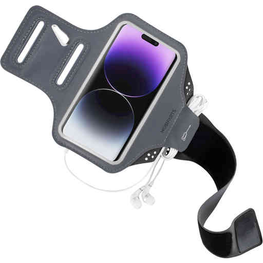 Mobiparts Comfort Fit Sport Armband Apple iPhone 14 Pro Black