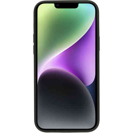 Mobiparts Silicone  Cover Apple iPhone 14 Plus Black (Magsafe Compatible)