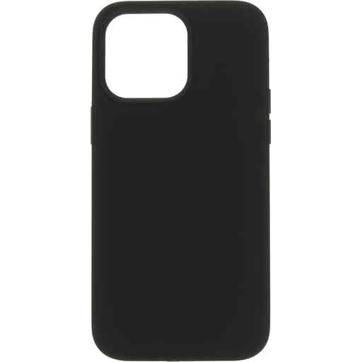 Mobiparts Silicone  Cover Apple iPhone 14 Pro Max Black (Magsafe Compatible)