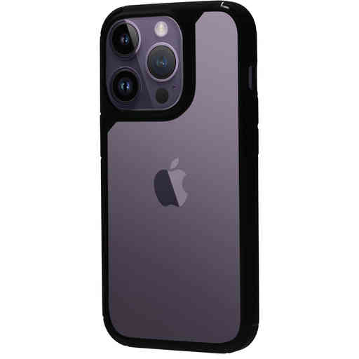 Mobiparts Rugged Clear Case Apple iPhone 14 Pro Black