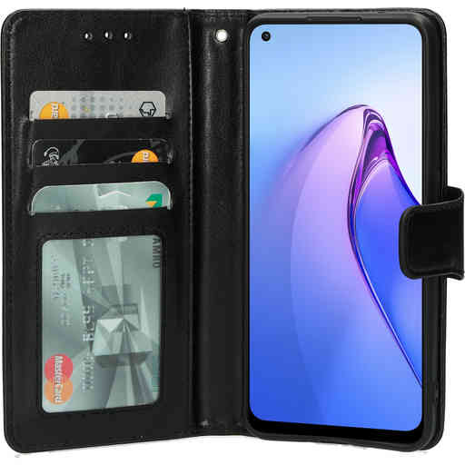 Mobiparts Classic Wallet Case Oppo Reno8 5G Black