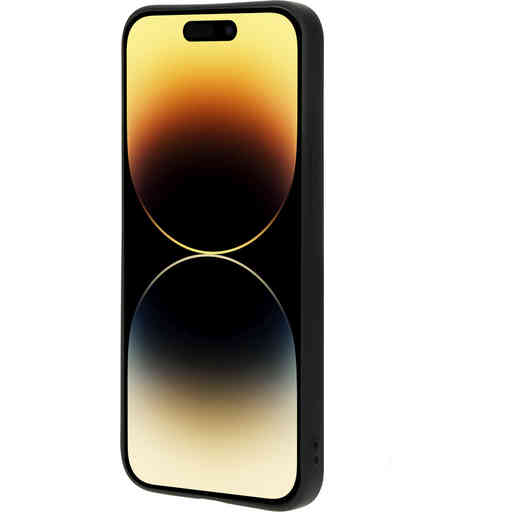 Mobiparts Silicone Cover Apple iPhone 14 Pro Max Black