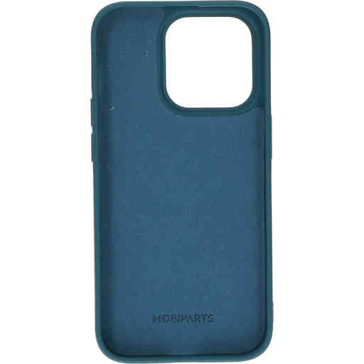 Mobiparts Silicone Cover Apple iPhone 14 Pro Blueberry Blue