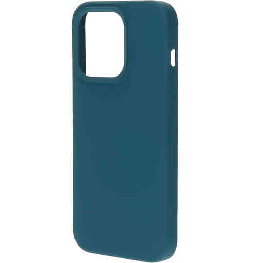 Mobiparts Silicone Cover Apple iPhone 14 Pro Blueberry Blue