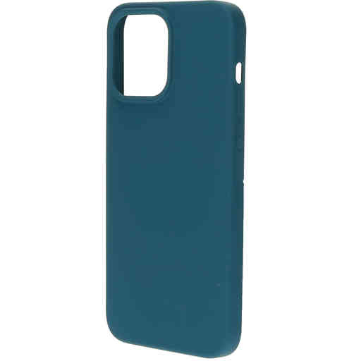 Mobiparts Silicone Cover Apple iPhone 14 Pro Max Blueberry Blue