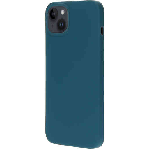 Mobiparts Silicone Cover Apple iPhone 14 Plus Blueberry Blue