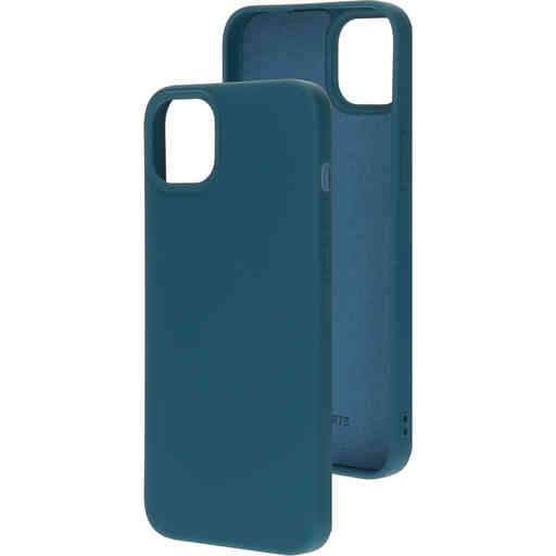 Mobiparts Silicone Cover Apple iPhone 14 Plus Blueberry Blue